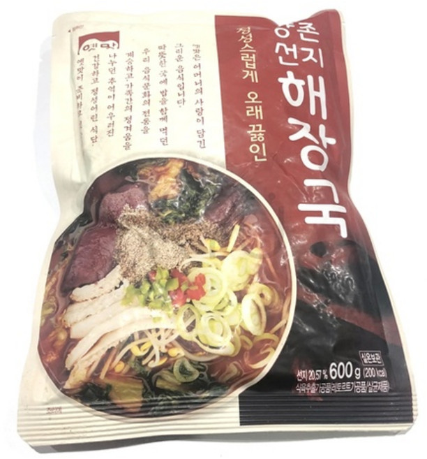 선지해장국 고향 600g, 1개