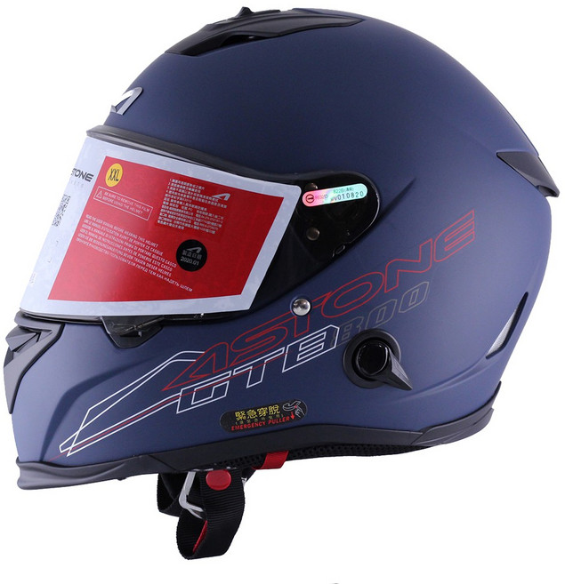 ASTONE GTE 800 啞光藍 全罩式安全帽 雙鏡片, 有貨XS~3XL請留言板詢問尺寸再下單謝謝