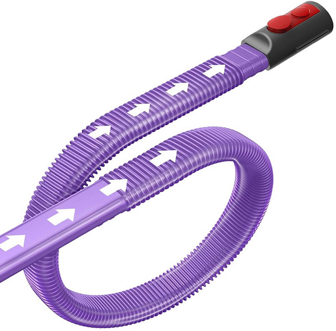 건조기 배출구 먼지 흡입기 호스 Gen5 V15 V15s V12 V11 V10 V9 V8 V7 Detect Absolute Cyclone Outsize 호환, Purple, 1개