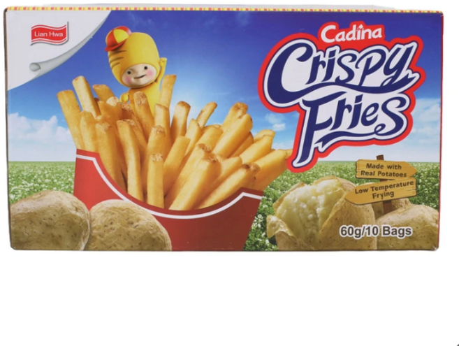 Cadina감자스틱600g(60g X 10입), 600g, 1개