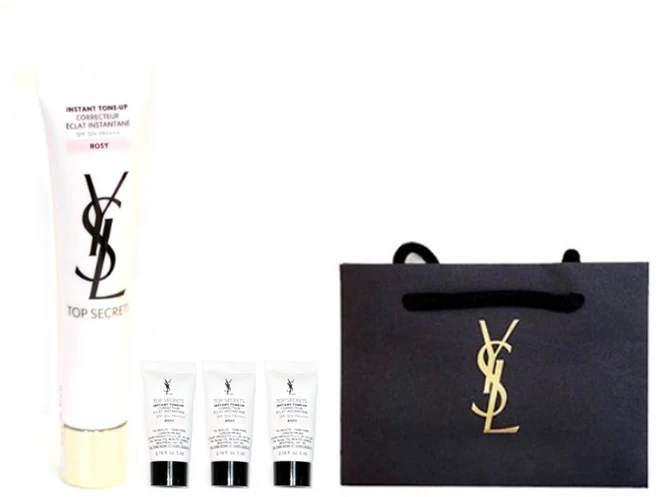 입생로랑 탑시크릿 인스턴트 톤업 로지 40ml + 5ml x 3ea (백화점정품 쇼핑백), 1개 - 쿠팡