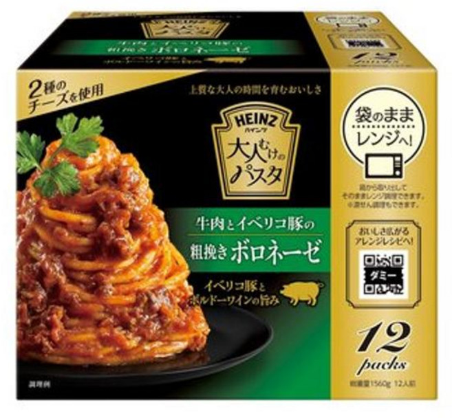 HEINZ 파스타 소스 볼로네즈 12팩 1560g, 2개, 1.56kg