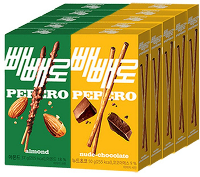 롯데 빼빼로 아몬드+초코필드, 5세트