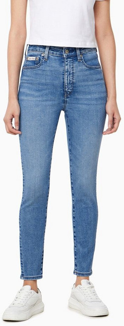 캘빈클라인 진 여성 하이 스키니 앵클핏 미드블루 청바지 47B769G RYP778 BTG129