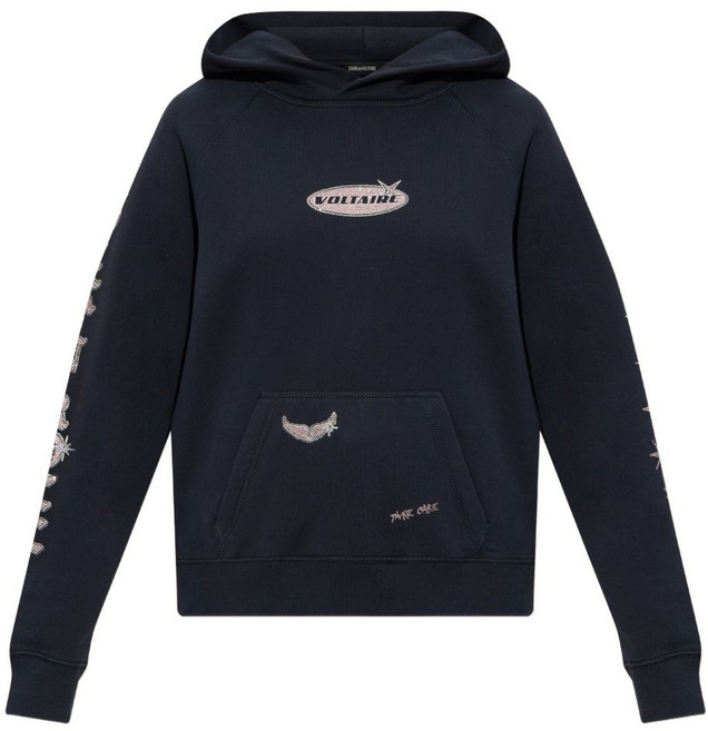 쟈딕앤볼테르 로고 디테일 후디