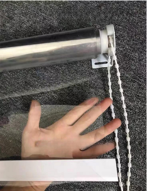 투명 롤스크린 베란다 방수 방풍 방우 대형 블라인드 창문 가리개