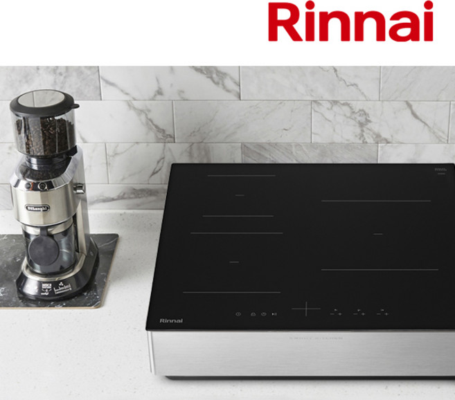 린나이 1등급 에너지효율 3구 인덕션 플렉스존 3400w 파워부스트 멜팅/시머링/보일링 기능 블랙(T310), 프리스탠딩, T31_15cm