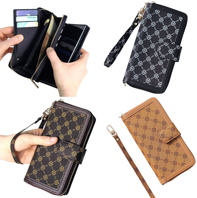 갤럭시 와이드7 SM-M156S 좋은편리하게 설계 맞는기종 안전하게 손목스트랩 포함 지퍼 카드 지폐 동전 수납 지갑 패턴조화 디자인 가죽 휴대폰 케이스