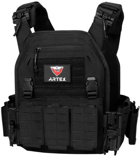 블랙불조끼 조끼 6094 신형 전투 분리형 레이저 컷 블랙 기어