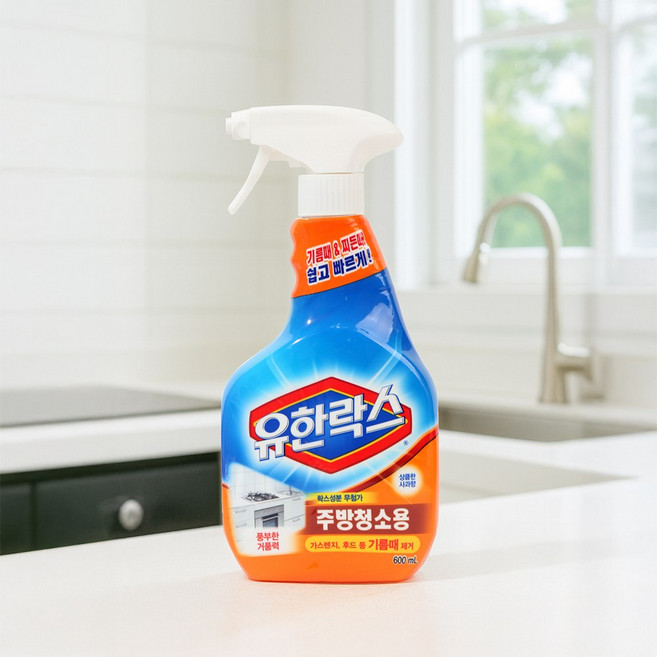 유한락스 주방청소용, 600ml, 6개
