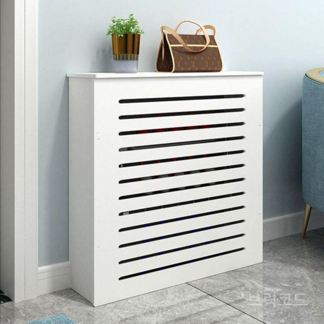 깔끔한 배관 라디에이터 덮개 분배기 보일러 수도관 외경 가림막, 외경 50x70x15 문X 4면