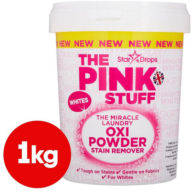 핑크스터프 스테인 리무버 포어 화이트 1kg, 1개