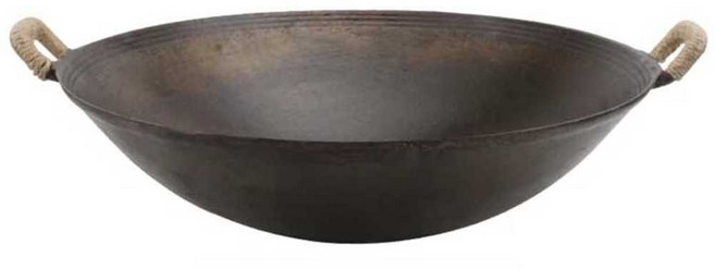 무쇠 그리들 팬 대형 양손 주물 솥뚜껑 전골 중식 불판 캠핑 식당용, 1개, 40CM