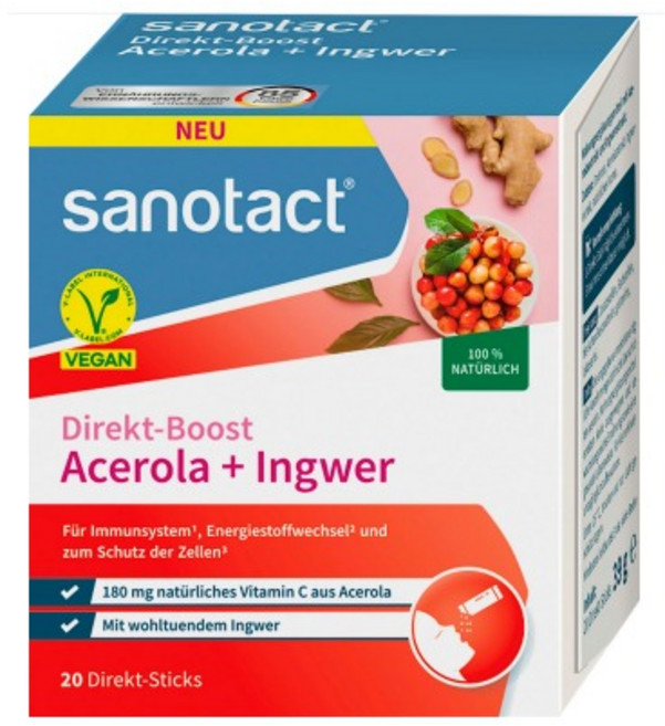 자노탁트 영양제 아세로라 생강 20스틱