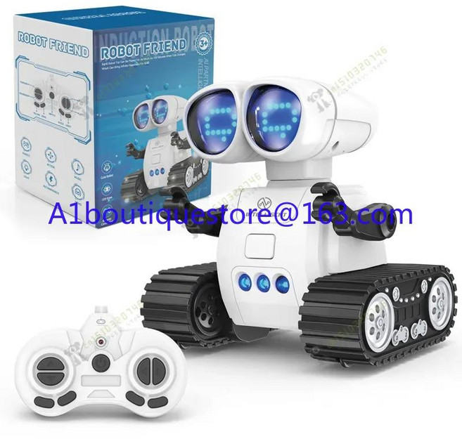 Anki Cozmo 벡터 디지털 2세대 지능형 크리스마스 선물 로봇 원격 제어 음악 라이트 춤 충전, 02 White robot   S018