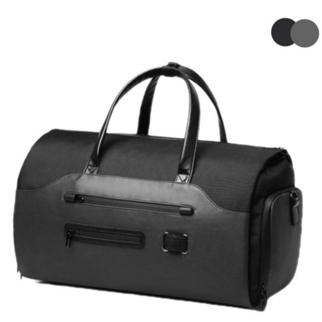 남자보스턴가방 (레츠백) 컴페토 보스턴백 LB324IOZK, 블랙