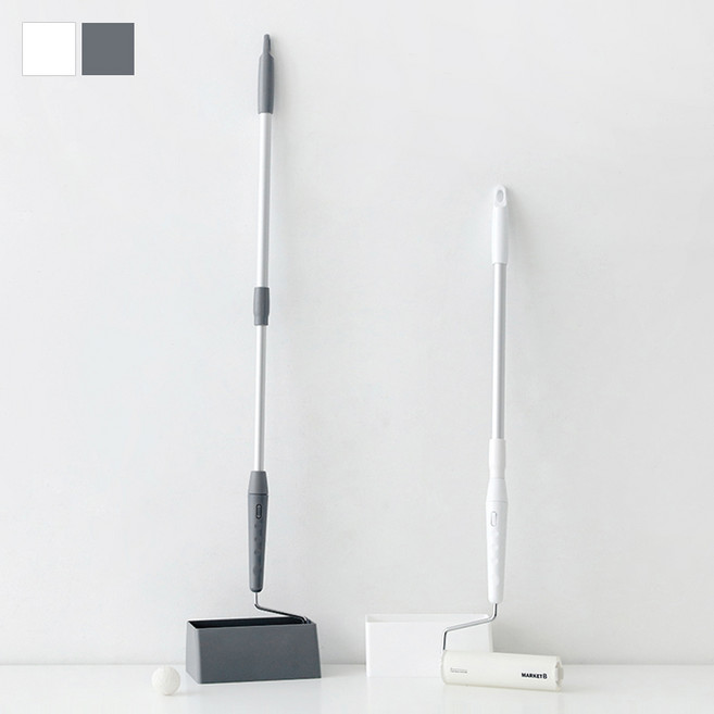 마켓비 DOLDOLI 무한 롤 클리너 2단 세트, 화이트 4018.0643, 1개