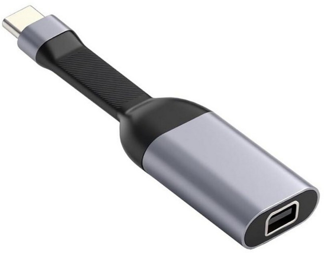 NFHK USB-C 타입 C to HDMI 케이블 HDTV 어댑터 4K 60hz 1080p 태블릿 및 휴대폰 및 노트북용, 미니 디스플레이 포트