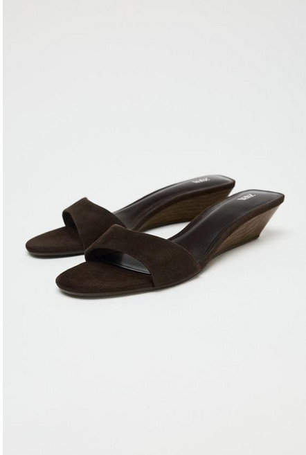 ZARA 자라 스웨이드 웨지 샌들