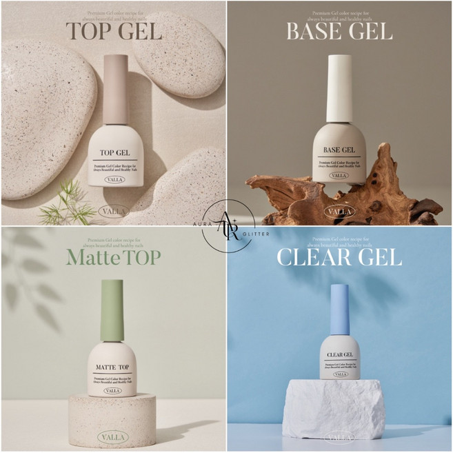 발라젤 베이직 시리즈 4종 논와이프 탑젤 베이스 매트탑 클리어 젤 10ml, 1개