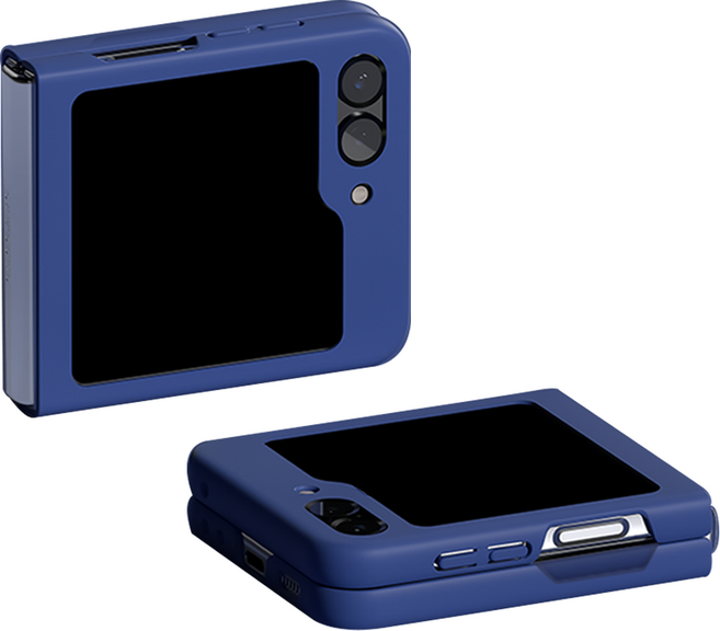 5세컨즈 러버 코팅 하드 케이스