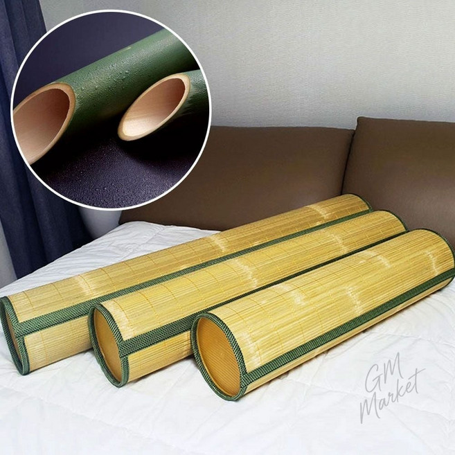 대나무죽부인 국내산 대나무 죽부인 원통형 소형 17x70