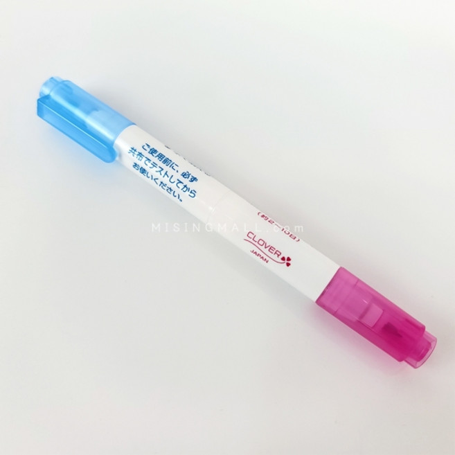 [CLOVER] 트윈수성펜 B&P 원단용펜 (24-436) 부라더미싱 공식업체 미싱몰, 1개, 트윈수성펜 B&P (24-436)
