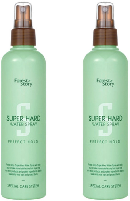 포레스트스토리 슈퍼 하드 워터 스프레이, 252ml, 2개