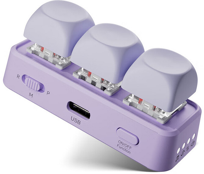 블루투스 전자책 키보드 리더기 리모컨 리딩기, 모든 호환, 퍼플