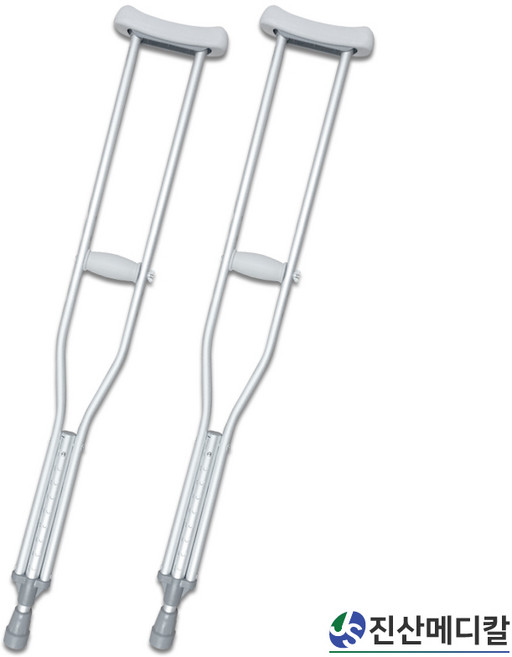 진산메디칼 알루미늄 목발 고급형, 2개