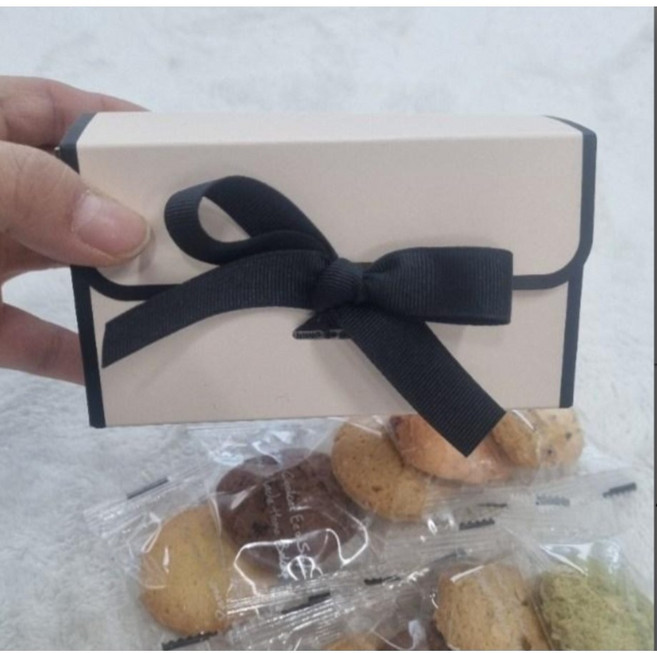 미니 수제 쿠키 답례품 선물세트 포장, 1.스티커원함, 100개