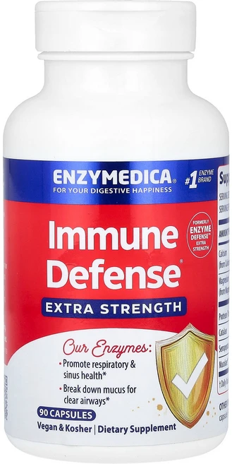 엔자이메디카 Enzymedica Immune Defense 캡슐 90정124806원산지:기타, 1개 - 쿠팡