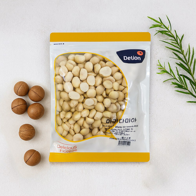 국민오토 무첨가 껍질깐 마카다미아 반태, 1개, 500g