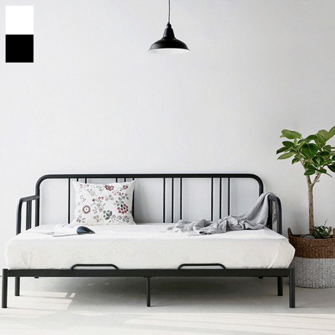 마켓비 MOLDE 데이베드 확장형 침대 80200 KS1016BD, 에그화이트 1404.9241