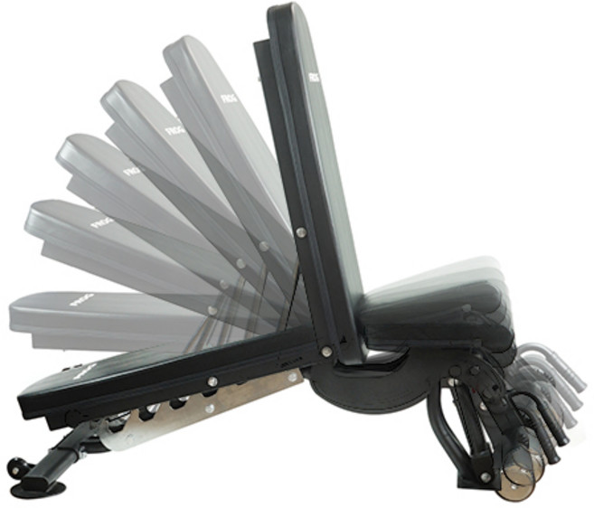 헤비 인클라인벤치 B-2 리미티드 I 각도조절벤치 디클라인 플랫 평벤치 숄더벤치 벤치프레스, 1개