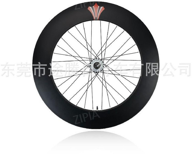 ZIPIA 카본 픽시휠 바퀴 튜닝 픽시디스크휠 자전거 부품 휠셋 700C, 1개