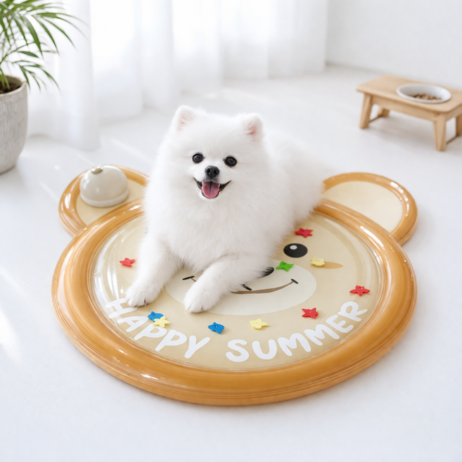 파스텔펫 반려동물 베어 워터 쿨매트, 타입B, 1개