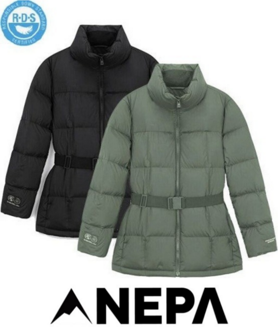 [백화점 매장판] 네파 여성 미드 구스다운자켓 구스다운 다운점퍼 다운자켓 패딩점퍼 패딩자켓 미들기장 거위털 여자패딩 여성패딩