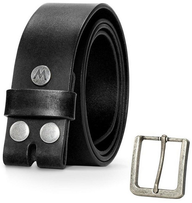 Wrangler 탈착식 버클이 달린 남성용 천연 가죽 벨트 청바지용 38mm 캐주얼 선물 브라운. 176310