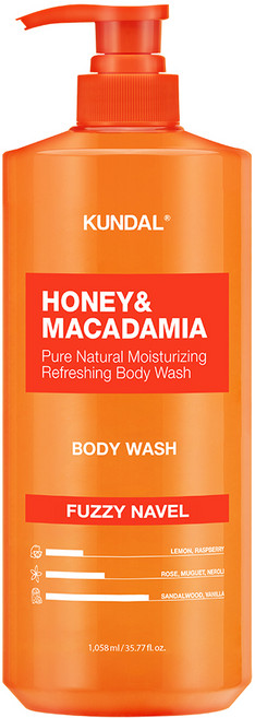 쿤달 퓨어 바디워시 바디클렌저 퍼지네이블향, 1.058L, 1개