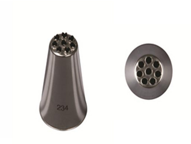 모양깍지 234번 / 국수깍지(8홀) 몽블랑(대) Φ15mm, 1개