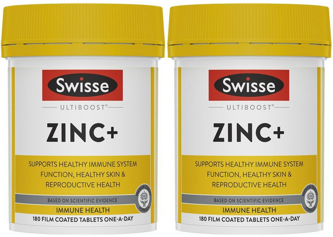 스위스 아연+, 2개, 120정