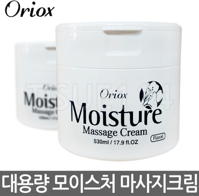 오릭스 모이스쳐 마사지크림 대용량 업소용, 2개, 450ml