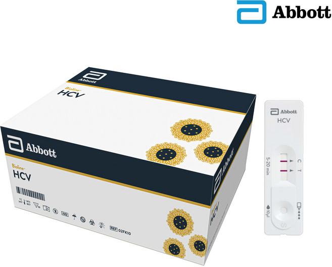 [애보트] HCV C형 간염 바이러스 진단 검사 키트 30 회분, 1개