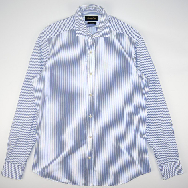 마시모두띠 블루 스트라이프 남방셔츠 S 남성 MTL216 자바구제창고