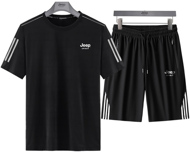 JEEP spirit 반팔 반바지 운동복세트 TZD 402
