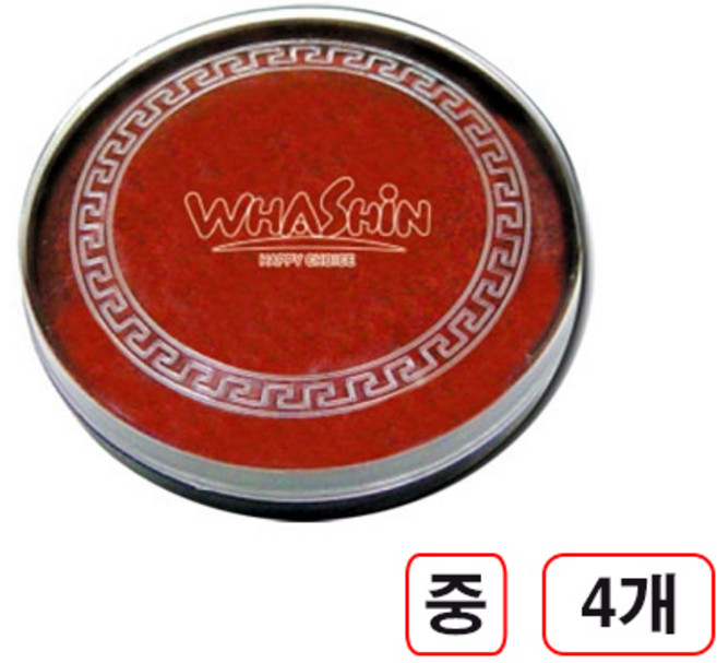 화신)원형인주(중) 4개입