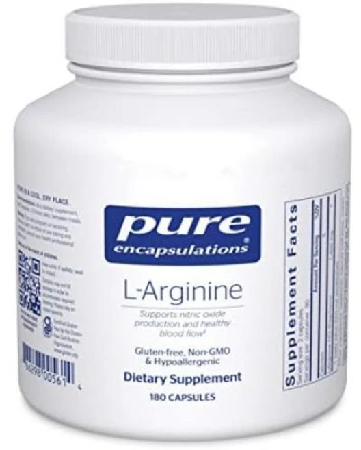 퓨어인캡슐레이션 L-아르기닌 1400mg, 180정, 1개 - 쿠팡