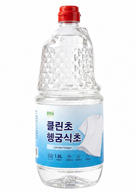 클린초 헹굼식초, 1개, 1.8L