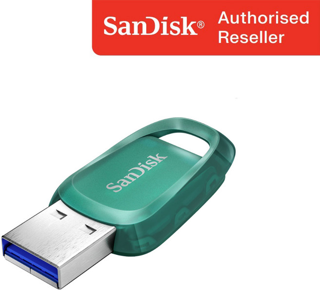 샌디스크 USB 3.2 Ultra Eco 메모리 에코 CZ96, 128GB